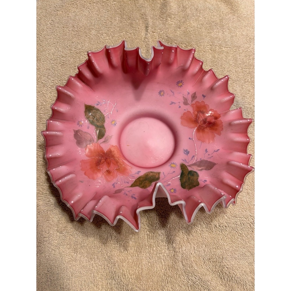 Antique Victorian era bride's bowl